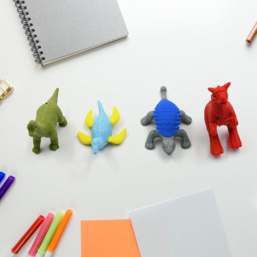 4634 small dinosaur shaped erasers animal erasers for kids dinosaur erasers 4634 Small Dinosaur Shaped Erasers Animal Erasers for Kids, Dinosaur Erasers Puzzle 3D Eraser, Desk Pets for Students Classroom Prizes Class...