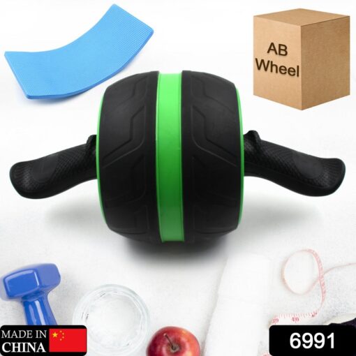 6991 ab carver pro roller core workout abdominal stomach muscle fitness 1 6991 AB Carver Pro Roller, Core Workout Abdominal Stomach Muscle Fitness Exercise Training Equipment with Knee Mat Perfect Wheel Trainer for Man,...