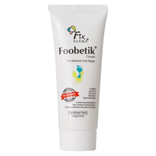 fixderma foobetik cream foot cream foot care for dry cracked feet Fixderma Foobetik Cream, Foot cream, Foot care, For Dry & Cracked Feet, Moisturizes & Soothes Feet, Heel Repair, For Calloused, or Chapped Skin,...