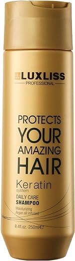 luxliss keratin daily care shampoo 250 ml gold edition 1 Luxliss Keratin Daily Care Shampoo 250 ML Gold edition
