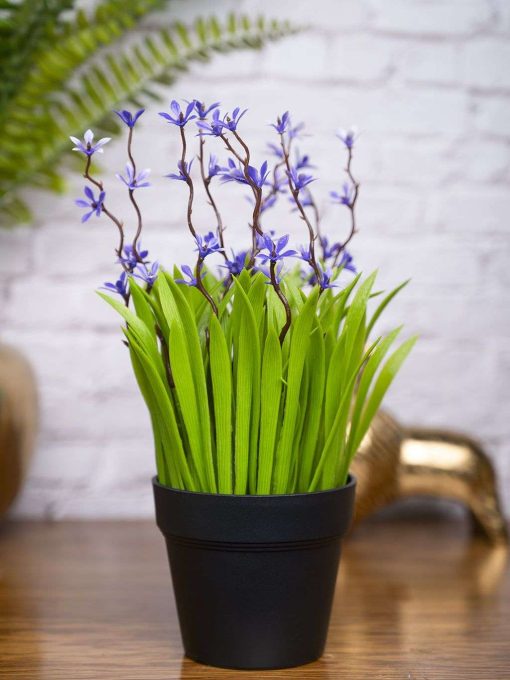von casa white flower decorative artificial potted plant VON CASA White Flower Decorative Artificial Potted Plant