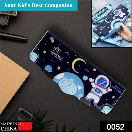 0052 multifunctional pencil box for kids space pencil box for boys kids 0052 Multifunctional Pencil Box for Kids, Space Pencil Box For Boys, Kids Pencil Box for Boys & Girls, Magnetic Pencil Box for Boys, Pop up Pencil...