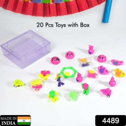 4489 20pc mix all new toy with plastic commander container mix all types 4489 20pc Mix All New Toy With Plastic Commander Container , Mix All Types Playing Toy For Kids