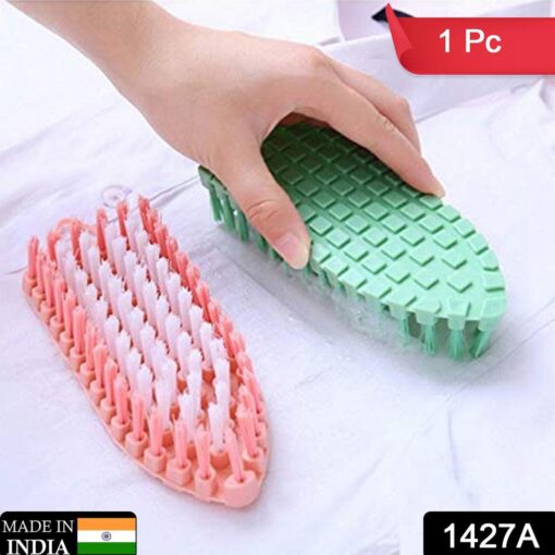 flexible plastic cleaning brush for home kitchen and bathroom 1 Flexible Plastic Cleaning Brush for Home, Kitchen and Bathroom,